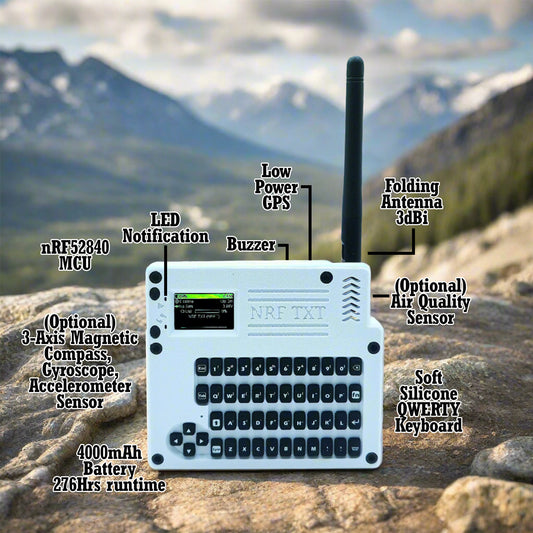 NRF-TXT - Most advanced Stand Alone Meshtastic node