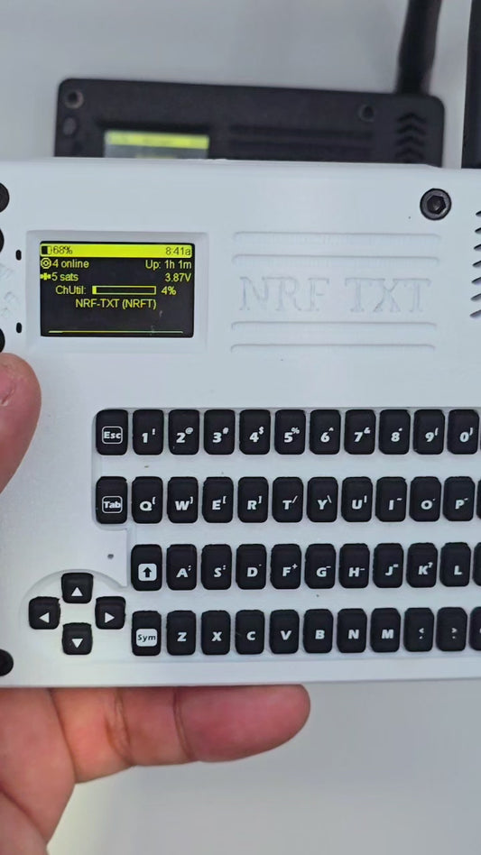 NRF-TXT - Most advanced Stand Alone Meshtastic node